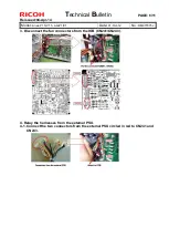 Предварительный просмотр 339 страницы Ricoh pro c901 Technical Bulletin