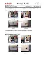 Предварительный просмотр 344 страницы Ricoh pro c901 Technical Bulletin