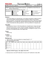 Предварительный просмотр 345 страницы Ricoh pro c901 Technical Bulletin