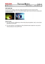 Предварительный просмотр 369 страницы Ricoh pro c901 Technical Bulletin