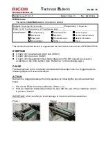 Предварительный просмотр 390 страницы Ricoh pro c901 Technical Bulletin