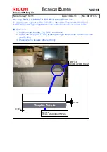 Предварительный просмотр 400 страницы Ricoh pro c901 Technical Bulletin