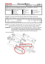 Предварительный просмотр 402 страницы Ricoh pro c901 Technical Bulletin