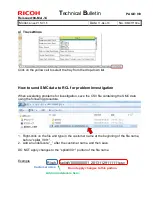 Предварительный просмотр 439 страницы Ricoh pro c901 Technical Bulletin
