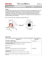 Предварительный просмотр 445 страницы Ricoh pro c901 Technical Bulletin