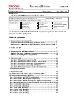 Предварительный просмотр 453 страницы Ricoh pro c901 Technical Bulletin