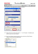 Предварительный просмотр 471 страницы Ricoh pro c901 Technical Bulletin