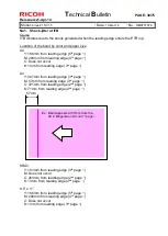 Предварительный просмотр 490 страницы Ricoh pro c901 Technical Bulletin