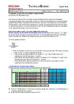 Предварительный просмотр 507 страницы Ricoh pro c901 Technical Bulletin