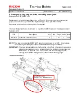 Предварительный просмотр 525 страницы Ricoh pro c901 Technical Bulletin