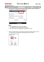 Предварительный просмотр 564 страницы Ricoh pro c901 Technical Bulletin