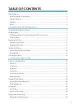 Preview for 3 page of Ricoh Pro L5130e Settings Manual