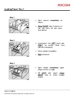 Preview for 11 page of Ricoh Pro1106X Manual