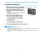 Preview for 5 page of Ricoh R10 Firmware Update Instructions