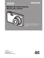 Ricoh R50 (Spanish) Manual De Instrucciones preview