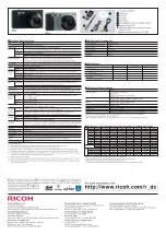 Предварительный просмотр 8 страницы Ricoh R8 Brochure & Specs