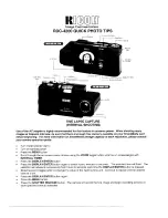 Ricoh RDC-4200 Quick Tips preview