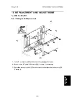 Предварительный просмотр 61 страницы Ricoh RF3020 Service Manual