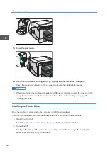 Предварительный просмотр 46 страницы Ricoh Ri 100 Operating Instructions Manual