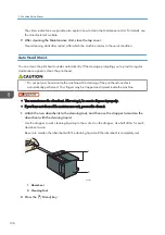 Предварительный просмотр 138 страницы Ricoh Ri 100 Operating Instructions Manual