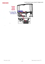 Предварительный просмотр 87 страницы Ricoh Savin MLP235n Training