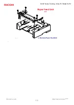 Предварительный просмотр 113 страницы Ricoh Savin MLP235n Training