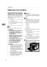 Предварительный просмотр 78 страницы Ricoh Savin SLP6C Operating Instructions Manual