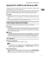 Preview for 351 page of Ricoh SCRIPT2 Setup Manual