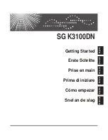 Ricoh SG K3100DN Getting Started Manual preview