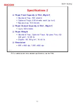 Предварительный просмотр 10 страницы Ricoh SH-P1 Series Training
