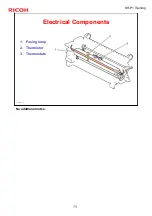 Предварительный просмотр 78 страницы Ricoh SH-P1 Series Training