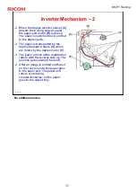 Предварительный просмотр 90 страницы Ricoh SH-P1 Series Training