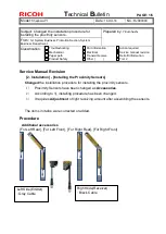 Preview for 3 page of Ricoh Shepherd-P1 Technical Bulletin