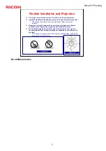 Preview for 6 page of Ricoh Sirius-PJ1 Service Training