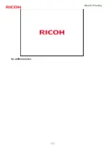 Preview for 110 page of Ricoh Sirius-PJ1 Service Training