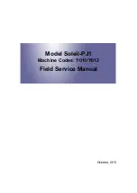 Предварительный просмотр 1 страницы Ricoh Soleil-PJ WX4130 Field Service Manual