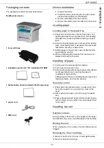 Preview for 15 page of Ricoh SP 1000S Operating Instructions Manual