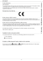 Preview for 5 page of Ricoh SP 1000SF Operating Instructions Manual