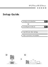 Ricoh SP 277SFNwX Setup Manual preview