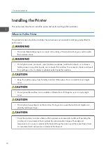 Предварительный просмотр 18 страницы Ricoh SP 310 DN User Manual