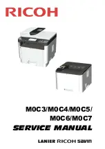 Предварительный просмотр 1 страницы Ricoh SP 330SFN Service Manual