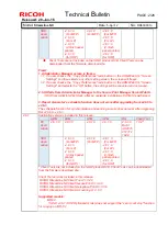 Предварительный просмотр 2 страницы Ricoh Streamline NX Technical Bulletin