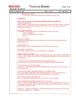 Предварительный просмотр 3 страницы Ricoh Streamline NX Technical Bulletin