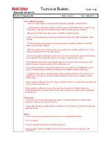 Предварительный просмотр 5 страницы Ricoh Streamline NX Technical Bulletin
