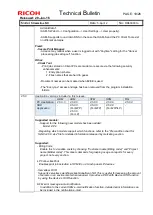 Предварительный просмотр 10 страницы Ricoh Streamline NX Technical Bulletin