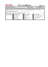 Предварительный просмотр 43 страницы Ricoh Streamline NX Technical Bulletin