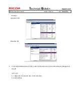 Предварительный просмотр 54 страницы Ricoh Streamline NX Technical Bulletin