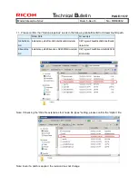 Предварительный просмотр 57 страницы Ricoh Streamline NX Technical Bulletin