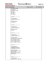 Предварительный просмотр 65 страницы Ricoh Streamline NX Technical Bulletin