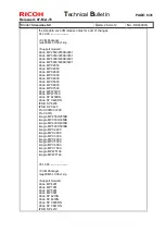 Предварительный просмотр 67 страницы Ricoh Streamline NX Technical Bulletin